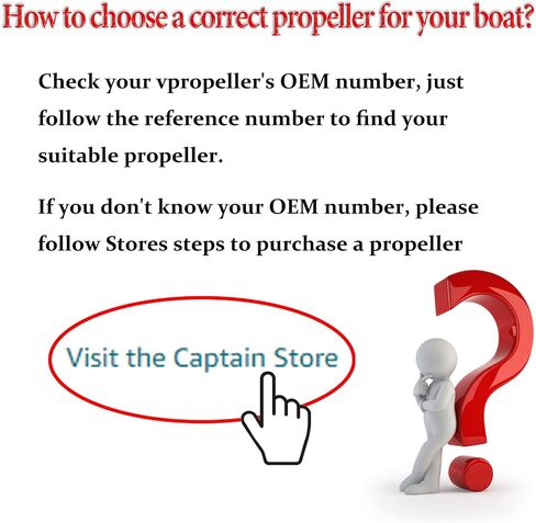 CAPTAIN Outboard Propeller fit MERCURY TOHATSU 9.9-20 HP, 14 Spline Tooth Board Prop,OEM RH Aluminum Propellers for 9.9HP 12HP 15HP 18HP 20HP,MFS,MSFMFS, 9.9 HP Bigfoot in Saudi Arabia
