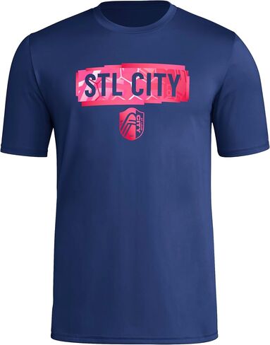adidas Men's St. Louis City Sc Long Sleeve Pre-game T-shirt in Saudi Arabia