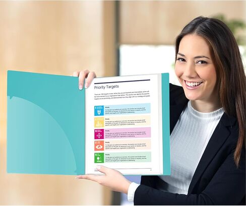 Dunwell Binder with Plastic Sleeves 24-Pocket (Black), Presentation Book, 8.5 x 11 Portfolio Folder with Clear Sheet Protectors, Displays 48 Pages of Documents, Certificates, Keepsakes in Kuwait