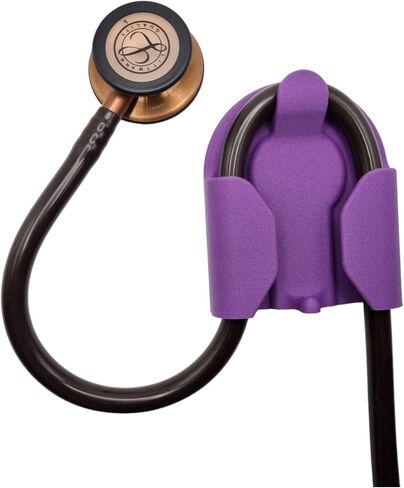 حامل سماعة الطبيب SIGHealth، مصمم من أجل المتانة والراحة، حامل الورك لسماعة الطبيب لحزام الخصر، للأطباء والممرضات والأطباء والممرضين والطلاب. (أرجواني أرجواني) in Kuwait