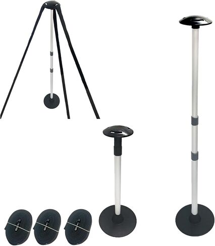 Boat Cover Support Pole Mushroom Cap - 5" Plastic Top with 3 Strap Holes, Boat Accessories in Saudi Arabia