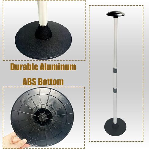 Boat Cover Support Pole Mushroom Cap - 5" Plastic Top with 3 Strap Holes, Boat Accessories in Saudi Arabia