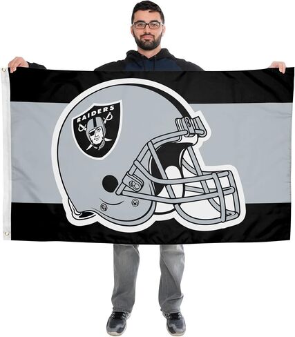 FOCO NFL Unisex-Adult NFL 3' x 5' Team Logo Horizontal Flag in Saudi Arabia