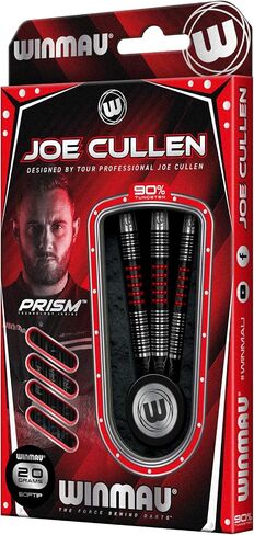 WINMAU Joe Cullen Special Edition Professional 90% Tungsten Darts Set with Flights and Stems (Shafts) in Saudi Arabia