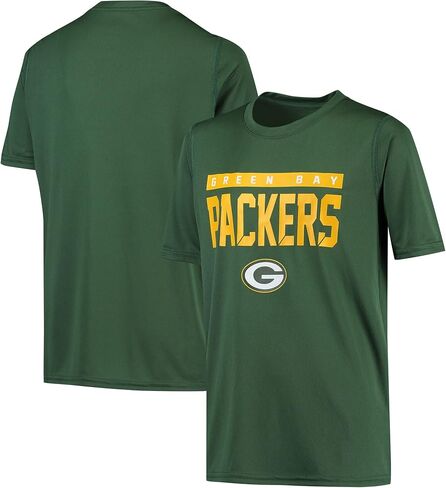 NFL Kids Youth 8-20 Blitz Team Color Polyester Primary Logo Short Sleeve Official Football T-Shirt in Saudi Arabia