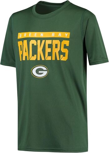 NFL Kids Youth 8-20 Blitz Team Color Polyester Primary Logo Short Sleeve Official Football T-Shirt in Saudi Arabia