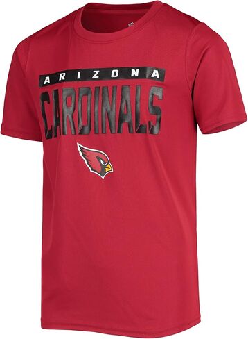NFL Kids Youth 8-20 Blitz Team Color Polyester Primary Logo Short Sleeve Official Football T-Shirt in Saudi Arabia