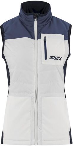 Swix Women's Active Cross Country Skiing Durable Comfortable Insulated Fleece-Lined Horizon Primaloft Vest in Saudi Arabia