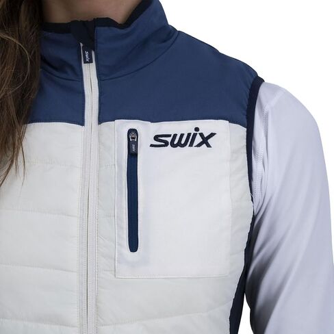 Swix Women's Active Cross Country Skiing Durable Comfortable Insulated Fleece-Lined Horizon Primaloft Vest in Saudi Arabia
