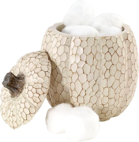Avanti Linens - Covered Jar, Countertop Organizer, Fall Inspired Home Decor (Grateful Patch Collection) in Saudi Arabia