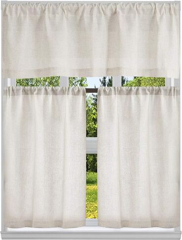 Keighley Solid, 58 x 15 in (3 Piece), Linen in Saudi Arabia