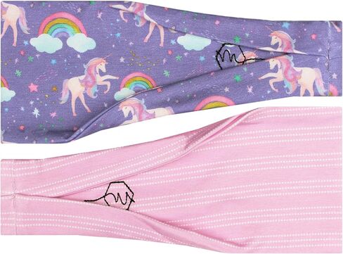 Maven Thread Combo2، عصابات رأس للتمرين للنساء، عصابات رأس واسعة للنساء، عصابة رأس للجري الرياضي للتمرين، عصابة رأس للتمرينات الرياضية واليوجا 4 بوصات سميكة غير قابلة للانزلاق للنساء، عبوة من قطعتين in Kuwait