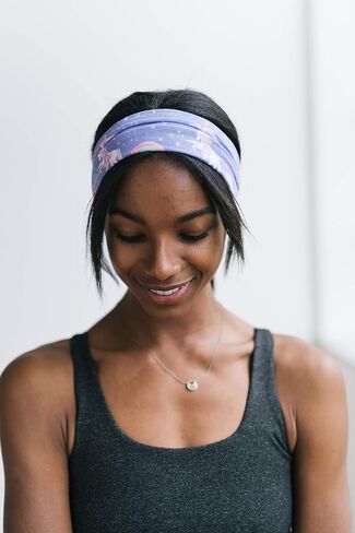 Maven Thread Combo2، عصابات رأس للتمرين للنساء، عصابات رأس واسعة للنساء، عصابة رأس للجري الرياضي للتمرين، عصابة رأس للتمرينات الرياضية واليوجا 4 بوصات سميكة غير قابلة للانزلاق للنساء، عبوة من قطعتين in Kuwait