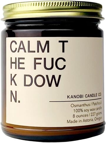 Scented Soy Candle: 100% All Natural Soy Wax, Phthalate-Free Premium Fragrance, Lead-Free and Zinc-Free Cotton Wick, Long-Lasting, Clean Burn. (Tobacco Road) in Saudi Arabia