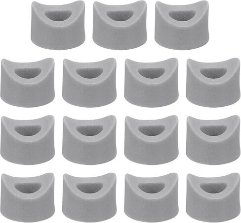 uxcell 30Pcs Plastic Round Washers, 9mm x 25mm x 10mm Black PE Concave Washer Spacer Hardware Machine Fastener for Round Tube Fixing in Saudi Arabia