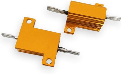 5PCS 2.7 ohm 2.7R 10W Watt Aluminum Housed Metal Case Wirewound Resistors in Saudi Arabia