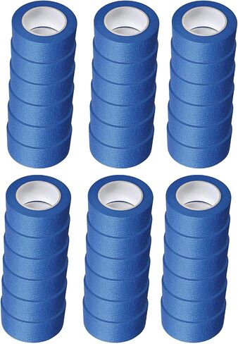 Blue Painters Tape 1.88 inches Wide, 24 Rolls Bulk Pack Blue Masking Tape, 1.88 inch x 60 Yards-24 Rolls in Saudi Arabia