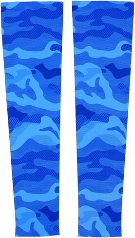 Arm Sleeves for Men,Cooling UV 50 Sun Protection,4-Way Stretch,Seamless in Saudi Arabia