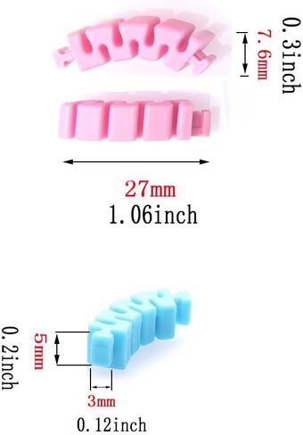 Pair Child Eyeglass Arms Leg Hinge Rubber with Elastic Leg Accessories Silicone Leg Accessories(Pink) in Saudi Arabia