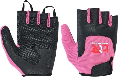 Kids Children Boys Girls Wheelchair Gloves Mobility Disability Fingerless Long Thumb Leather Palm Cycling Gloves in Saudi Arabia