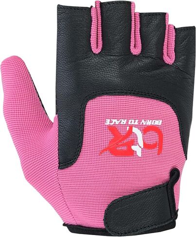 Kids Children Boys Girls Wheelchair Gloves Mobility Disability Fingerless Long Thumb Leather Palm Cycling Gloves in Saudi Arabia