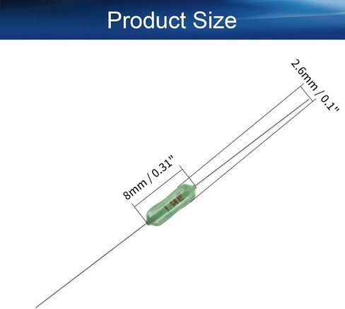 Heyiarbeit 20Pcs Pico Fuse 125V 1.5A Fast Blow Fuse for Protecting Communications Telecom Safe Green in Saudi Arabia
