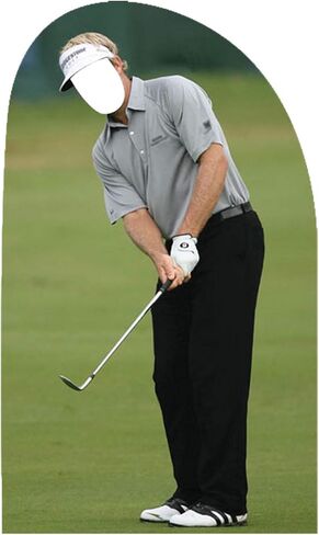 Cardboard People Golfer Stand-in Life Size Cardboard Cutout Standup in Saudi Arabia