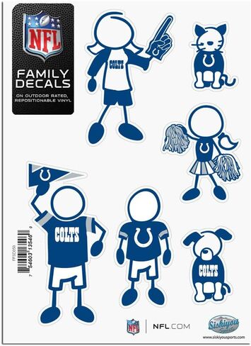 Siskiyou NFL Fan Shop Family Decal Set Small in Saudi Arabia
