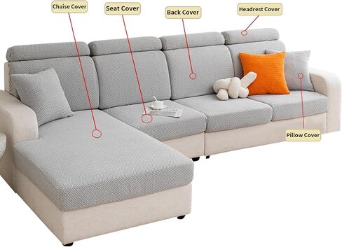 Magic Sofa Covers Magic Sofa Couch Covers 2024 New Wear-Resistant Universal Sofa Cover Stretch for Sectional Slipcovers (orange, Back Cover M) in Saudi Arabia