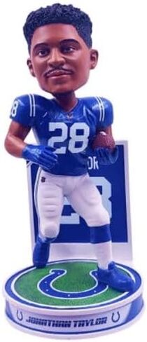 جوناثان تايلور (إنديانابوليس كولتس) Hero Series NFL Bobblehead من FOCO in Saudi Arabia