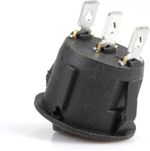 10 قطع مستديرة المفاجئة في 3P SPDT تشغيل/إيقاف الروك مفتاح الطاقة التيار المتناوب 125 فولت/10A 250 فولت/6A in Kuwait