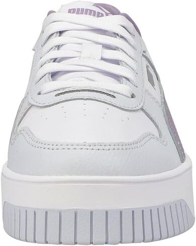 PUMA Women's Carina Street Sneaker, White-Pale Plum-Silver Mist, 7 in Saudi Arabia