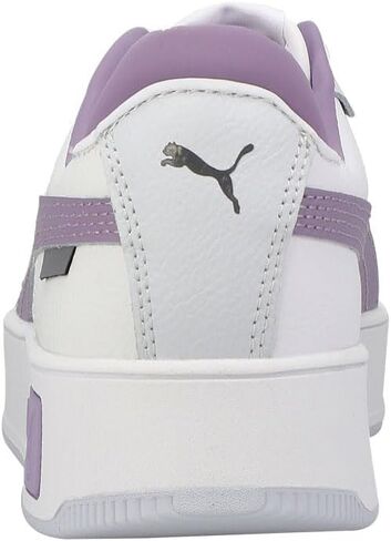 PUMA Women's Carina Street Sneaker, White-Pale Plum-Silver Mist, 7 in Saudi Arabia