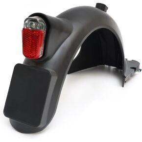 Scooter Rear Fender with Taillight for Ninebot MAX G30 / G30D Electric Scooter Replacement Accessories Rear Mudguard Bracket