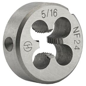 5/16"-24 UNF Round Die, Right Hand Machine Thread Die 5/16 x 24 UNF