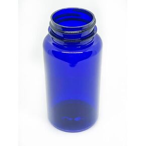 150ml Cobalt Blue PET Pill Packer Bottles - 20 Count Bottles Only (BTLSONLY)