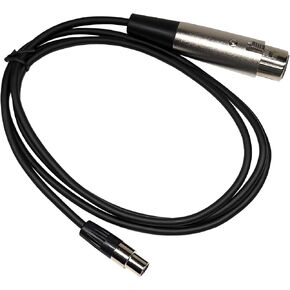 4-Pin TA4F to XLR Female Connector Cable Compatible with Shure WA310 T1 UT1 SC1 BLX1 PG1 PGX1 GLXD1 QLXD1 SLX1 LX1 ULX1 UC1 UR1 UR1M U1 BLX FP SLX ULX-S UHF-R Axient Transmitter, WA310-GL