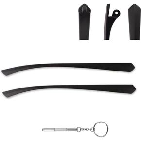 1 Pair Glasses Legs Replacement Temples Glasses TR Frame Arms Legs Replacements Screws and Screwdriver