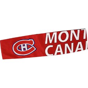 Littlearth Unisex-Adult NHL Montreal Canadiens Jersey FanBand Headband, Team Color, One Size, (500404-CAND)