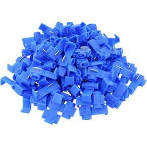100 قطعة سكوتش أقفال موصلات الأسلاك سكوتش أقفال سريعة لصق كابلات الموصلات الأزرق كابلات الموصلات ل AWG16-14 ، VCD-335D6S5JH in Kuwait