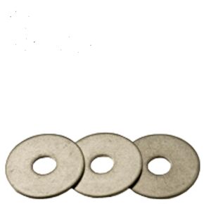 5/16" x 1-1/4" Stainless Steel Flat Washers (Pack of 10), Corrosion/Rust Resistant Metal Flat Washers for Screws & Bolts, 18-8 (304) Stainless Steel - by Chipmunk Hardware