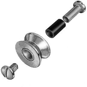 Aftco GRA1SS Roller Guide Assembly for Aftco Regular and Heavy Duty Guides grey