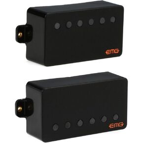 EMG 57/66 TW Dual Mode Humbucker Pickup Set, Brushed Chrome (7155.00)