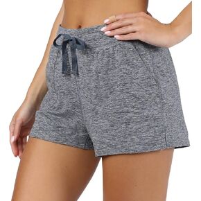 90 Degree By Reflex Lightweight Lounge Shorts - Casual Summer Jersey Shorts for Women