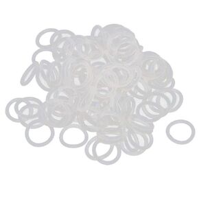 Qty 50 20mm OD 14mm ID 3mm Dia Food Grade Silicone Rubber Seal O-Ring