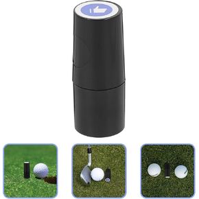 INOOMP Golf Ball Stamp Waterproof Golf Ball Stamper Golf Ball Marker Stamp to Identify Golf Bal Tattoo Golf Ball Stamp