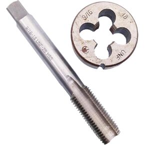 HSS 9/16-18 UNF Tap and 9/16-18 UNF Die Right Hand