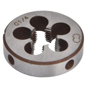 Thread Die - G1/4 Alloy Steel 5 Chip Holes Accurate Accessory Tool for Pipe Threading