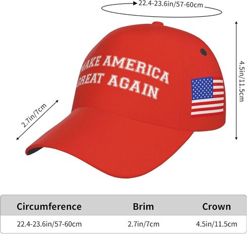 American Flag Baseball Caps Embroiderred USA Flag Patriotic Dad Hat Adjustable Trucker Hats for Men Women in Saudi Arabia