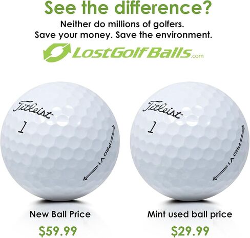 LostGolfBalls - 12 Titleist Tour Speed Golf Balls in Near Mint Condition, AAAA Quality, Recycled Used Golf Balls, Best Value Golf Balls, White in Saudi Arabia